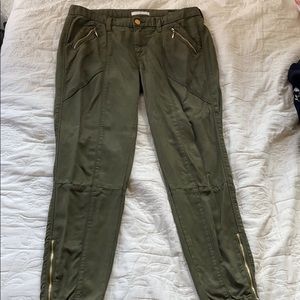 7 For All Mankind Army Green pants